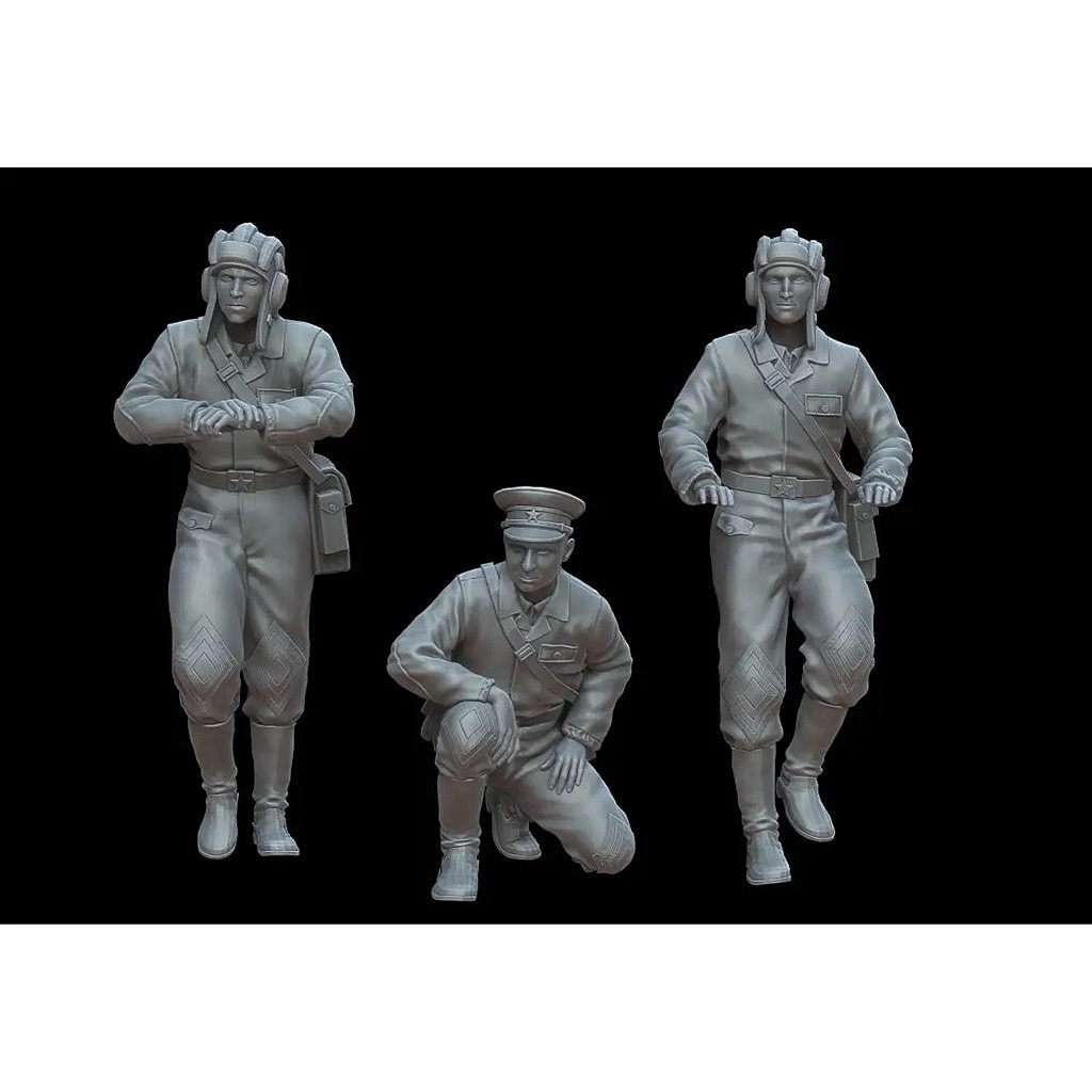新製品】F72119 1/72 ロシア戦車兵 1950年代（3体） 【ネコポス規格外
