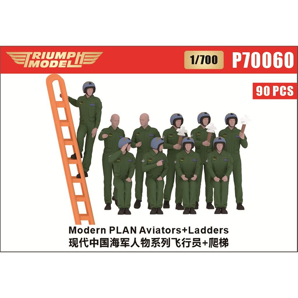 新製品】P70060 現用 中国人民解放軍海軍 パイロット 精密3Dプリント