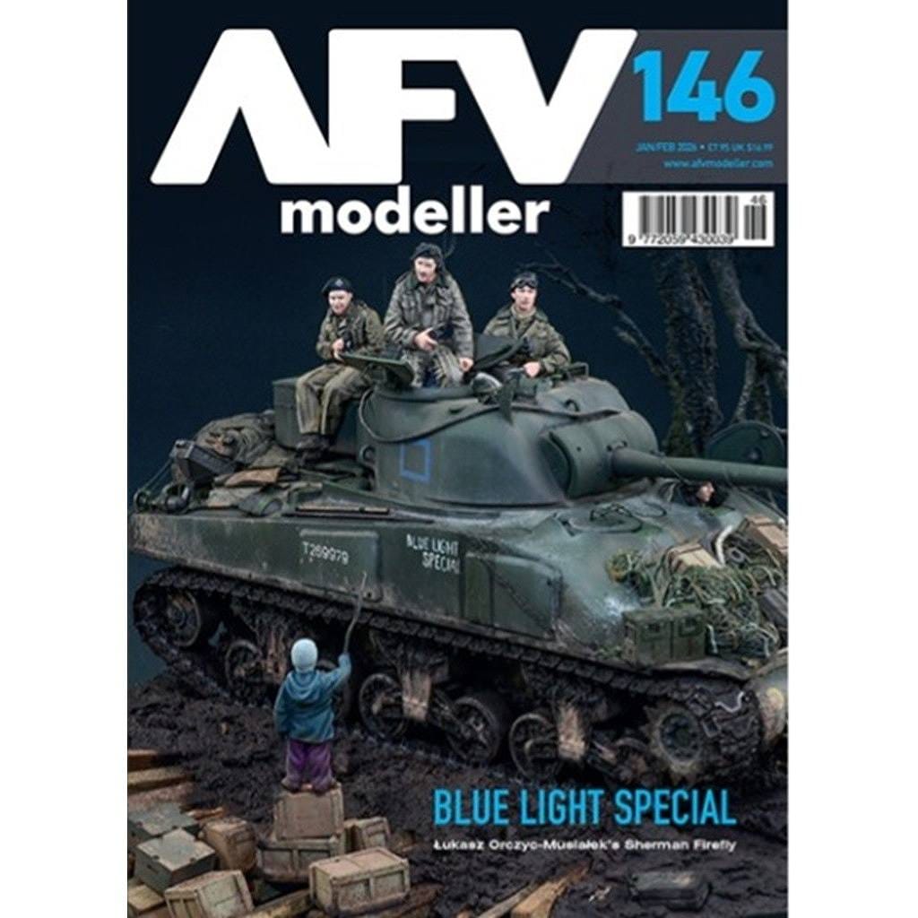 AFVmodeller 146 BLUE LIGHT SPECIAL | AFVモデラー AFV modeller