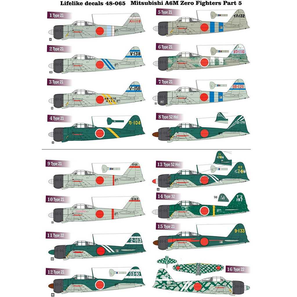 �ڿ����ʡ�48-065 ��ɩ A6M �����Ͼ���Ʈ�� Pt.5