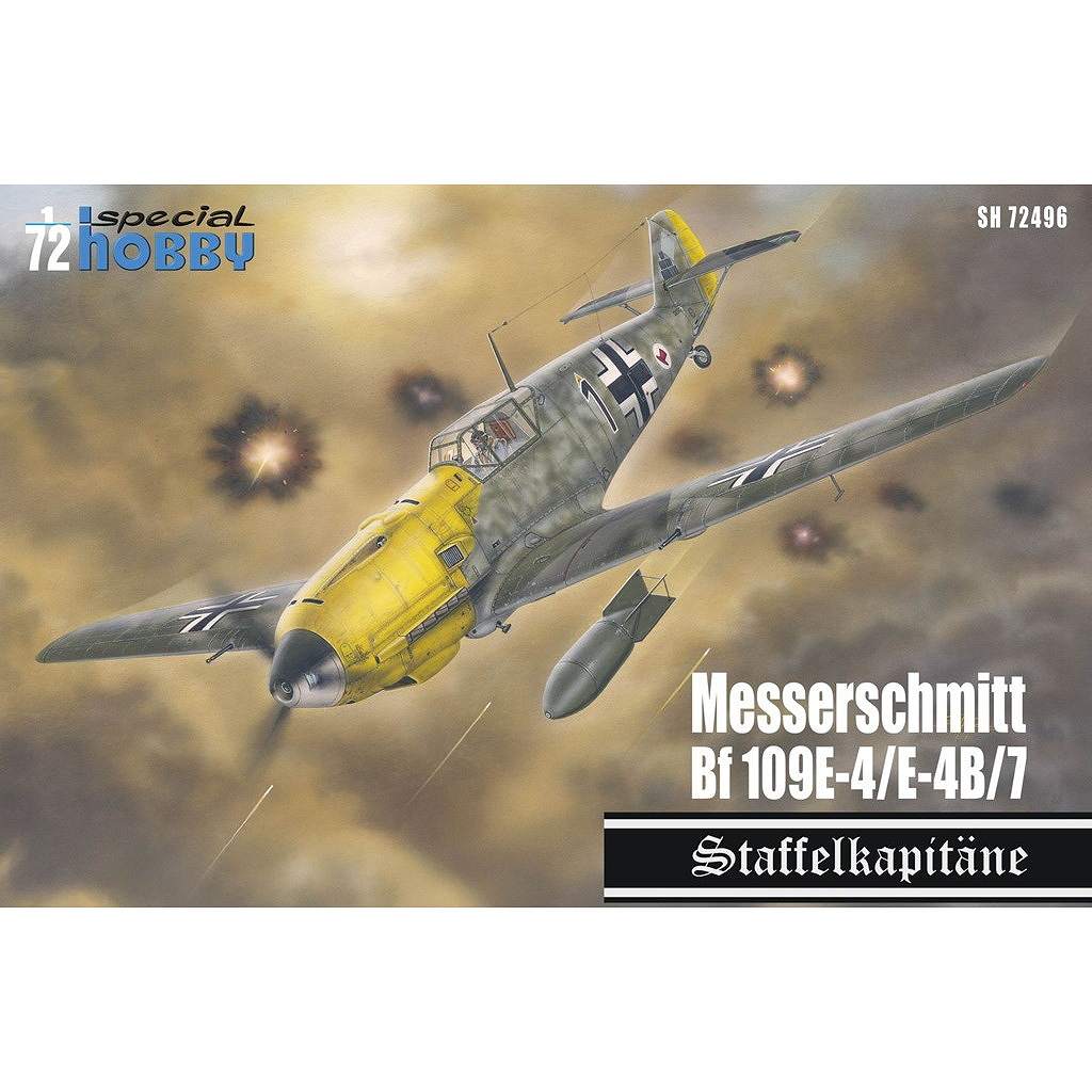 SH72496 1/72 ��å�������ߥå� Bf109E-4/4B/7