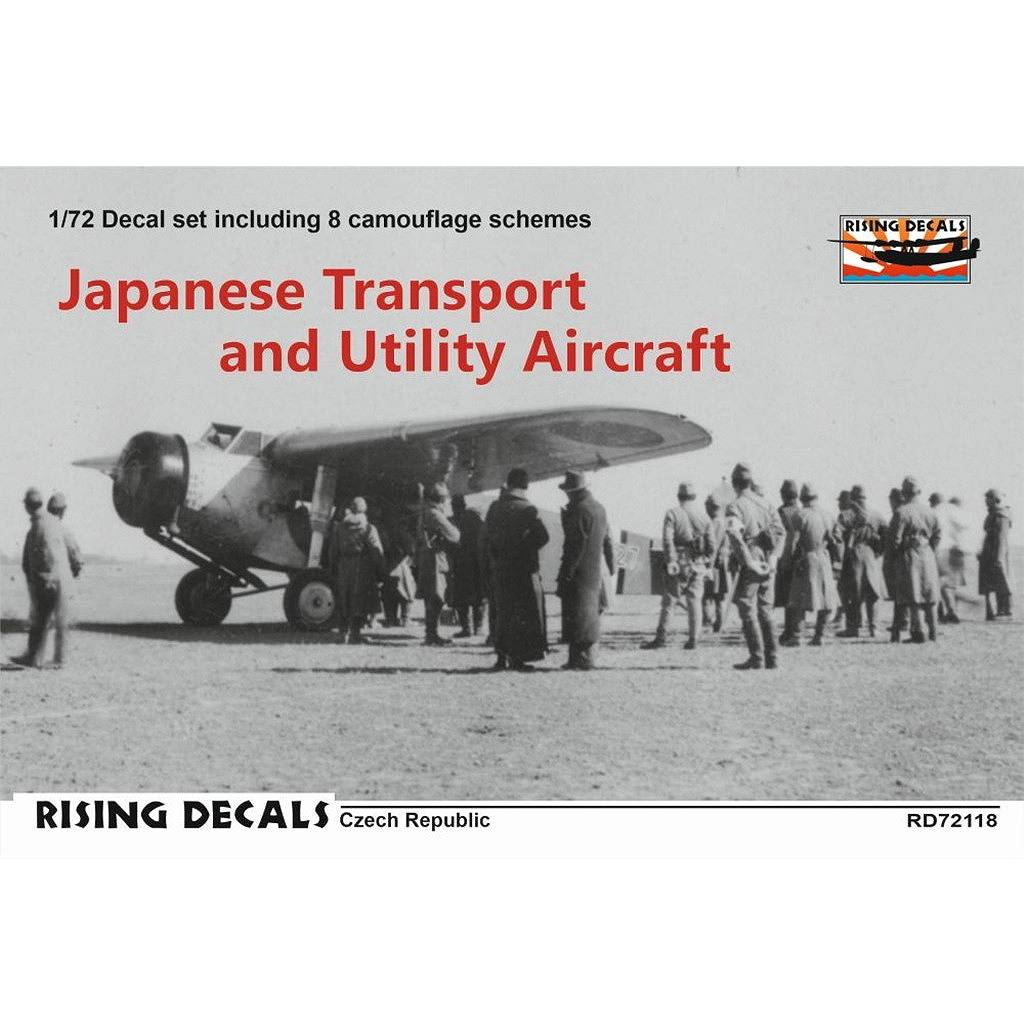 RD72118 1/72 日本輸送機・汎用機 デカール | ライジングデカール