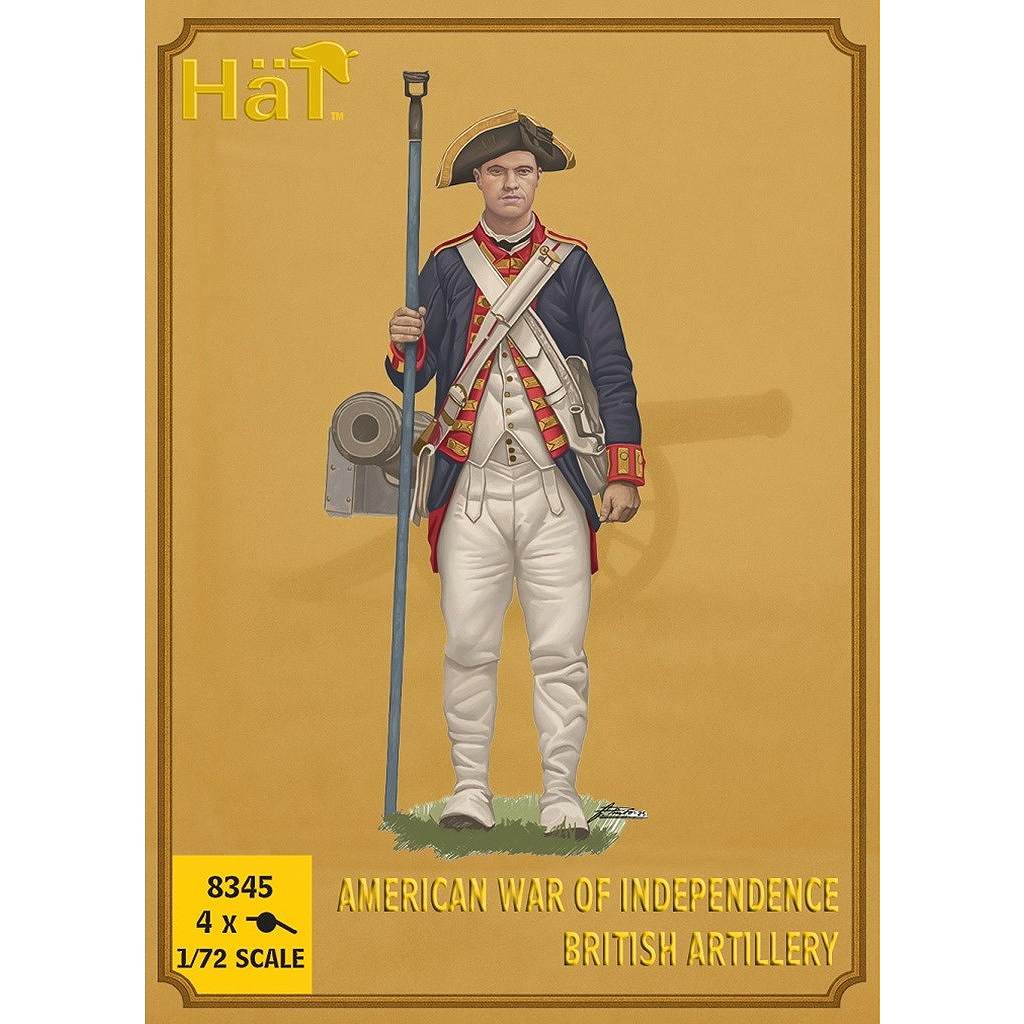 新製品】8345 アメリカ独立戦争 イギリス王立砲兵隊 | ハット HaT