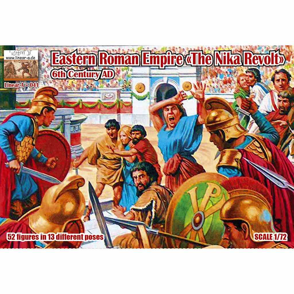 LA041 東ローマ帝国（ビザンツ帝国） ニカの乱 532年 | リニアA