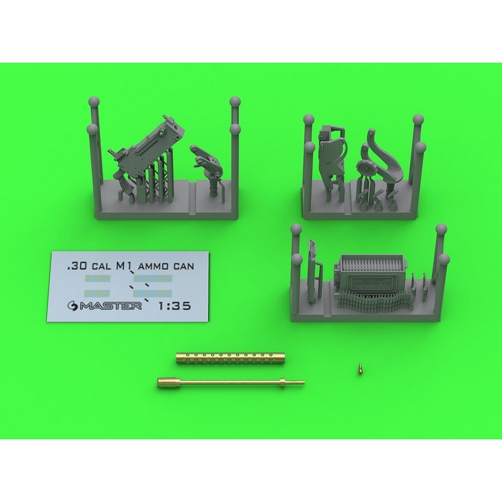 �ڿ����ʡ�GM35-092 1/35 �֥����˥� M1919A4 .30Cal���ؽ� w/E6160�ޥ���� M4 ���㡼�ޥ�/T17E1 �����å��ϥ������