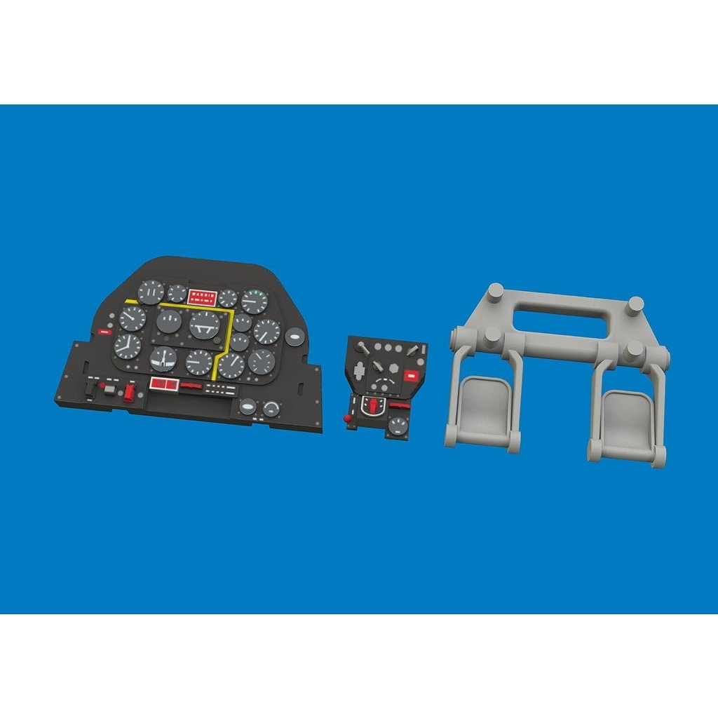 新製品】ルック674058 1/72 P-51D マスタング 「ルック」 計器板