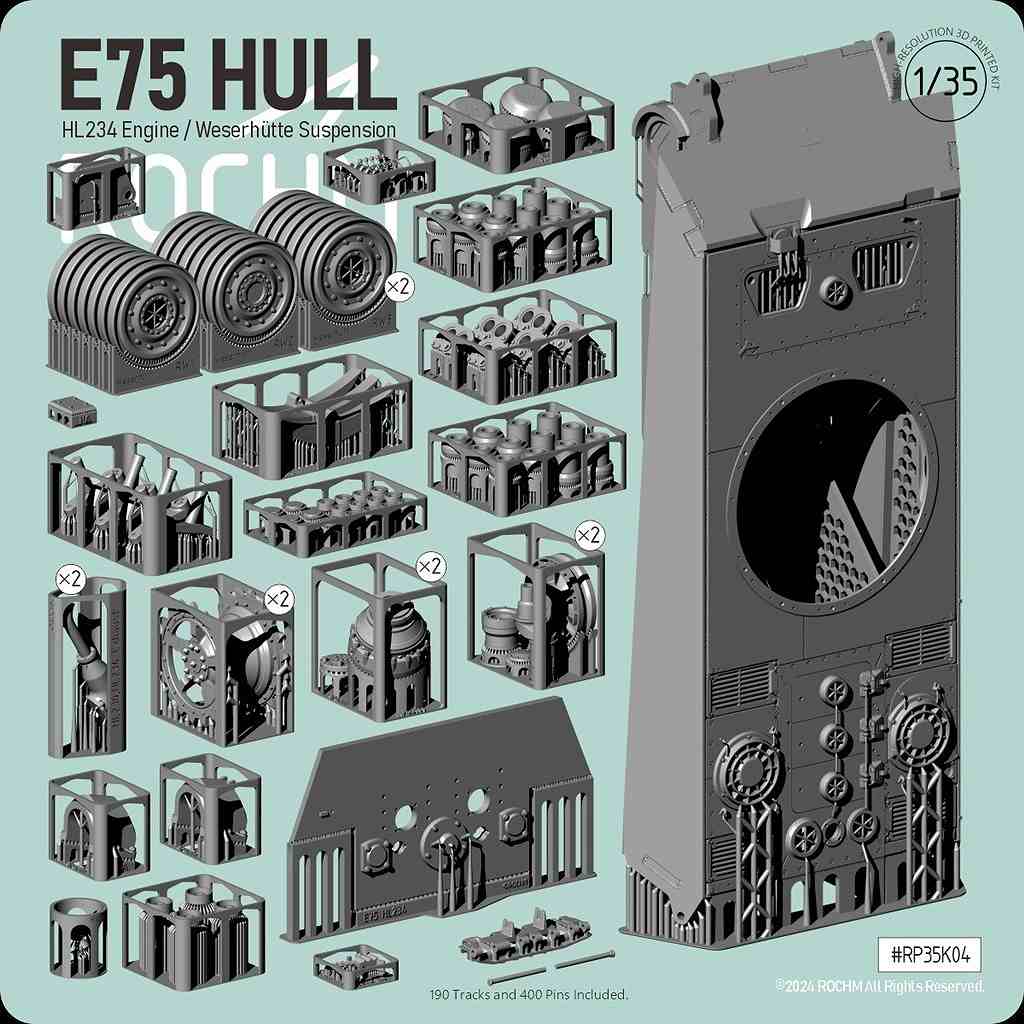 RP35K04 1/35 WWII �ɥ��� E75����� HL234������󥨥󥸥�/�����������ҥ�åƼ������ڥ󥷥�� ���Υ��å�(������)