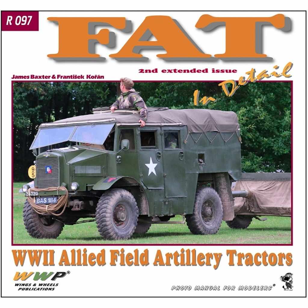 新製品】R097 WWII 連合軍砲兵牽引トラクター(FAT)ディテール写真集
