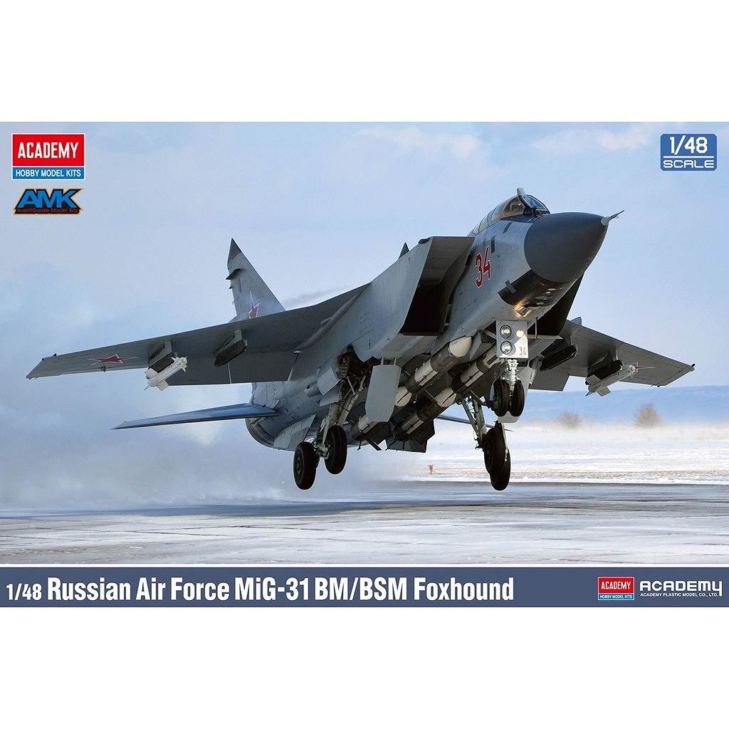 ��ͽ��������12364 1/48 �ߥ� MiG-31 BM/BSM �ե��å����ϥ����
