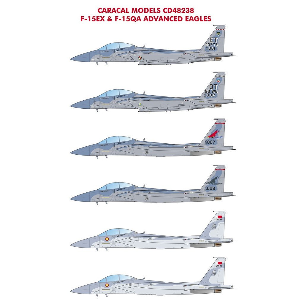 �ڿ����ʡ�48238 �ޥ��ɥͥ롦�����饹 F-15EX & F-15QA ���ɥХ󥹥ɡ���������