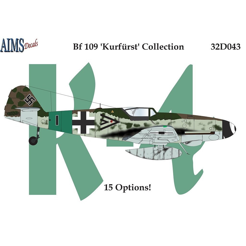 新製品】32D043 メッサーシュミット Bf109 クーアフュルスト
