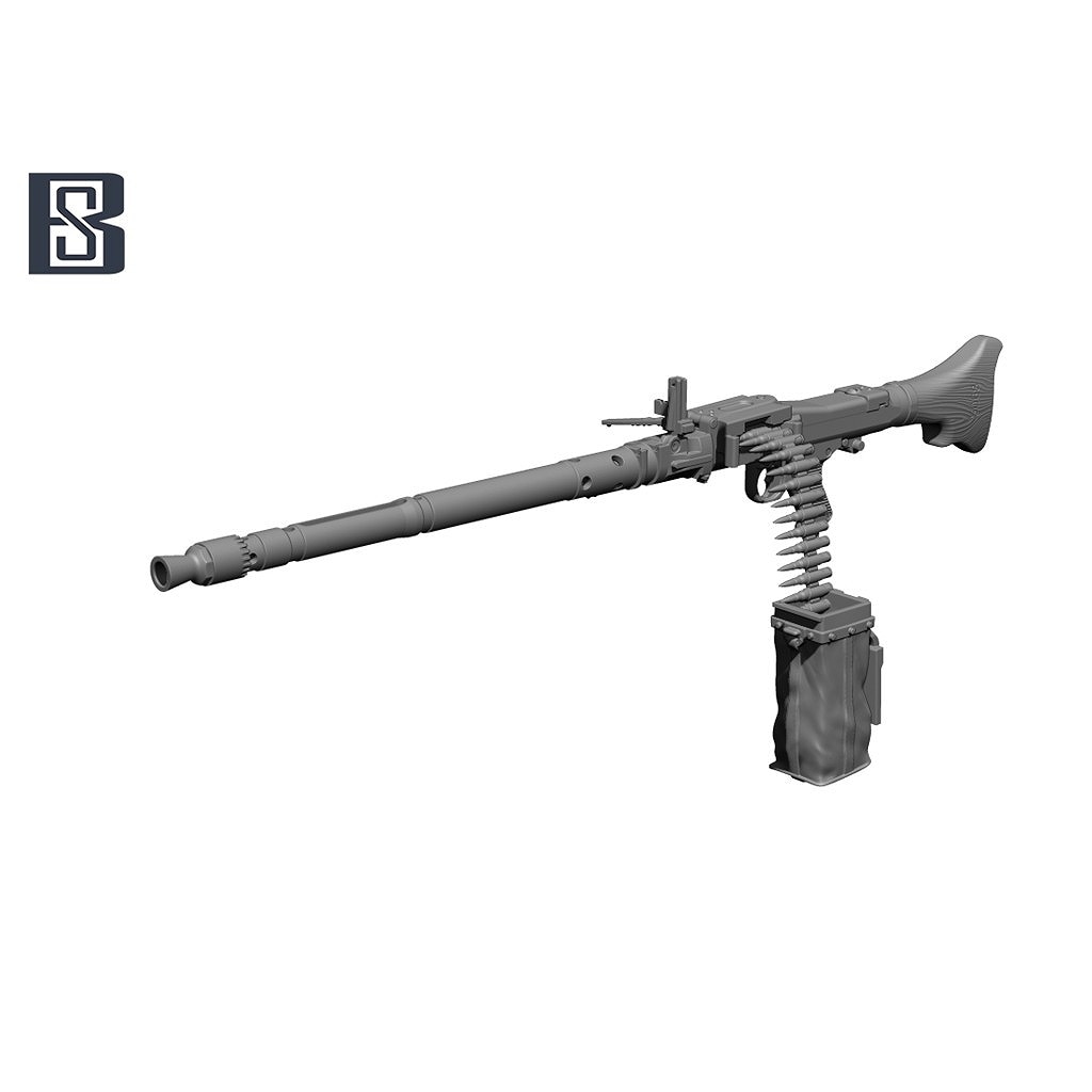 BSKC35022 1/35 WWII �ɥ��� MG34���ؽ� �ֺ���(2��4����)