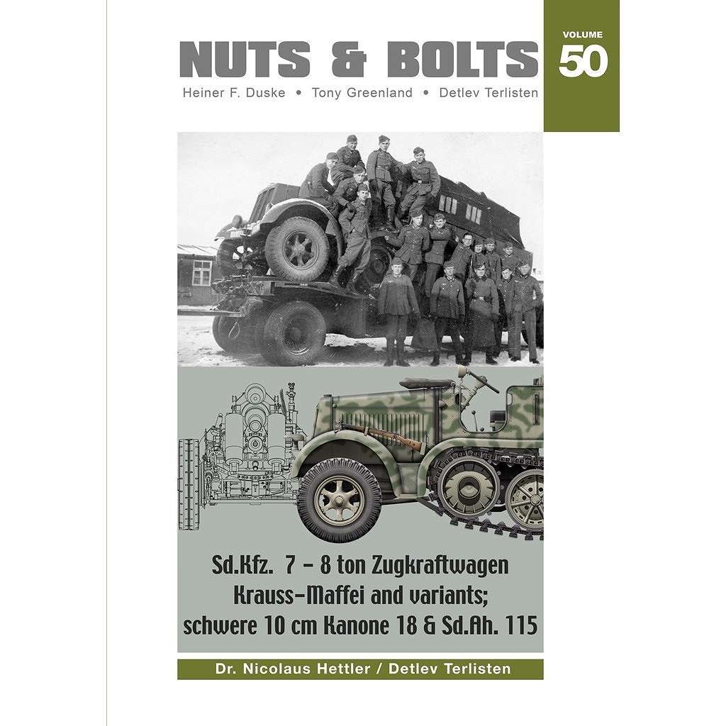 NB50 Sd.Kfz.7 8�ȥ�ϡ��եȥ�å�(���饦�����ޥåե�������)�������� w/10cm�ť��Υ�ˤ18/Sd.Ah.115 10�ȥ���֥ȥ졼�顼