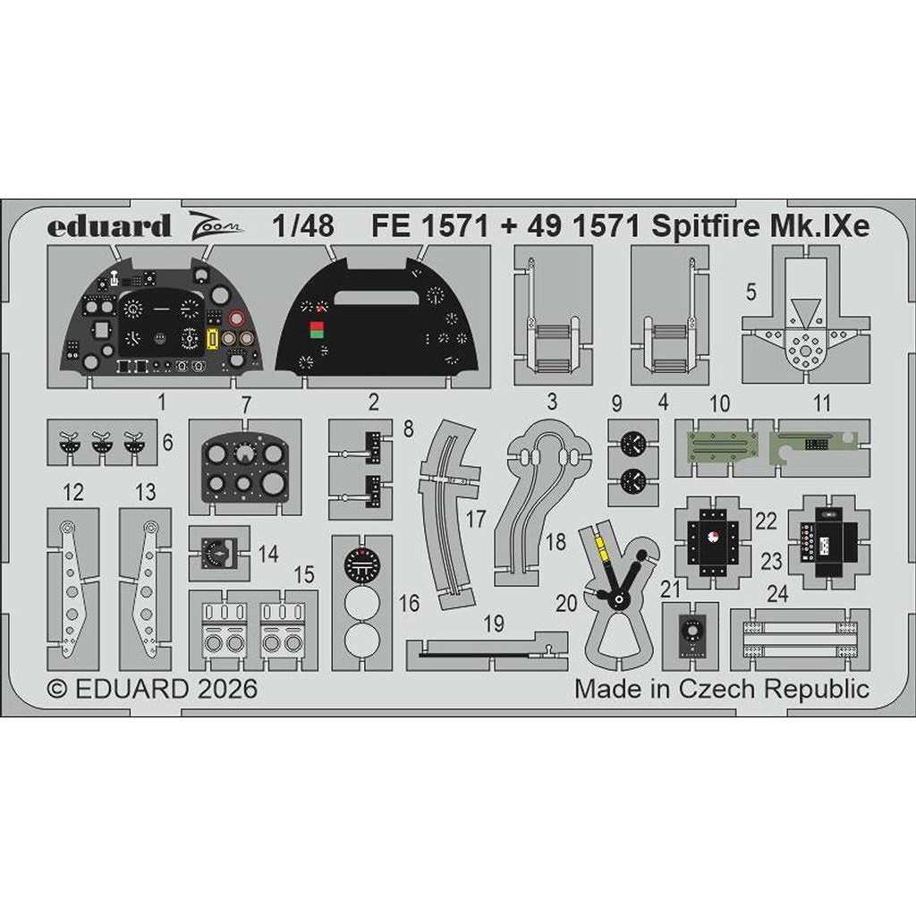 �ڿ����ʡ�FE1571 ������ 1/48 �����ѡ��ޥ�� ���ԥåȥե����� Mk.IXe �����२�å��󥰥ѡ��� (�����ե��å�����)