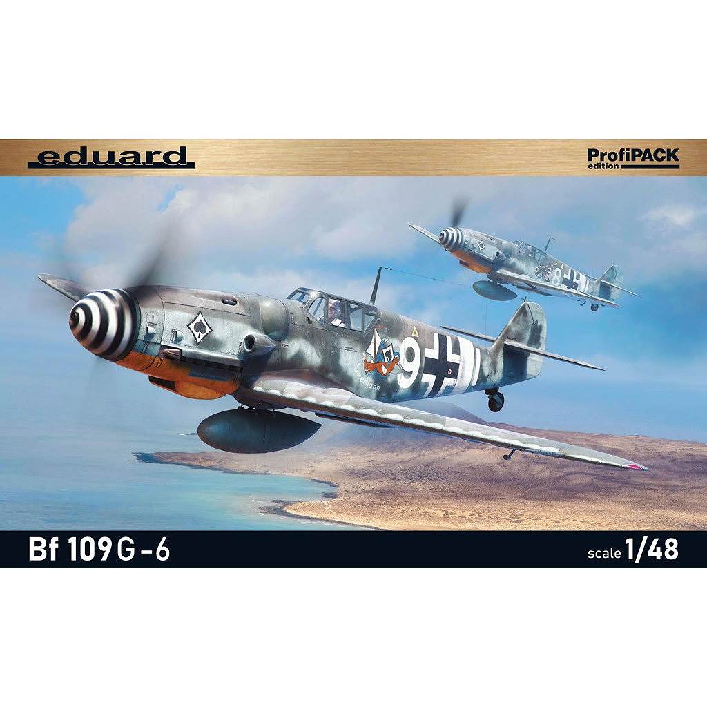 新製品】82167 1/48 メッサーシュミット Bf109G-6 初期タイプ プロフィ