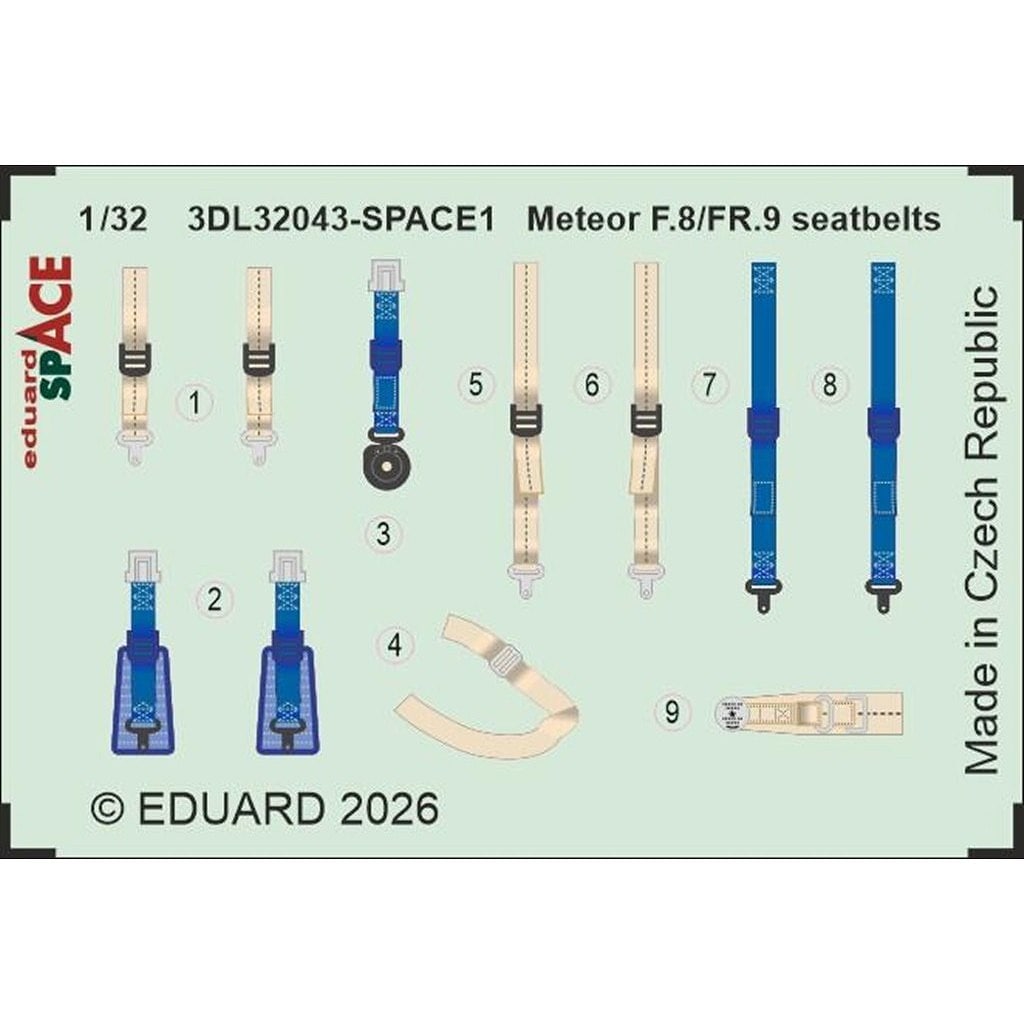 3DL32043 1/32 ���������� �ߡ��ƥ��� F.8/FR.9 �����ȥ٥��3D�ǥ����� (��٥���)