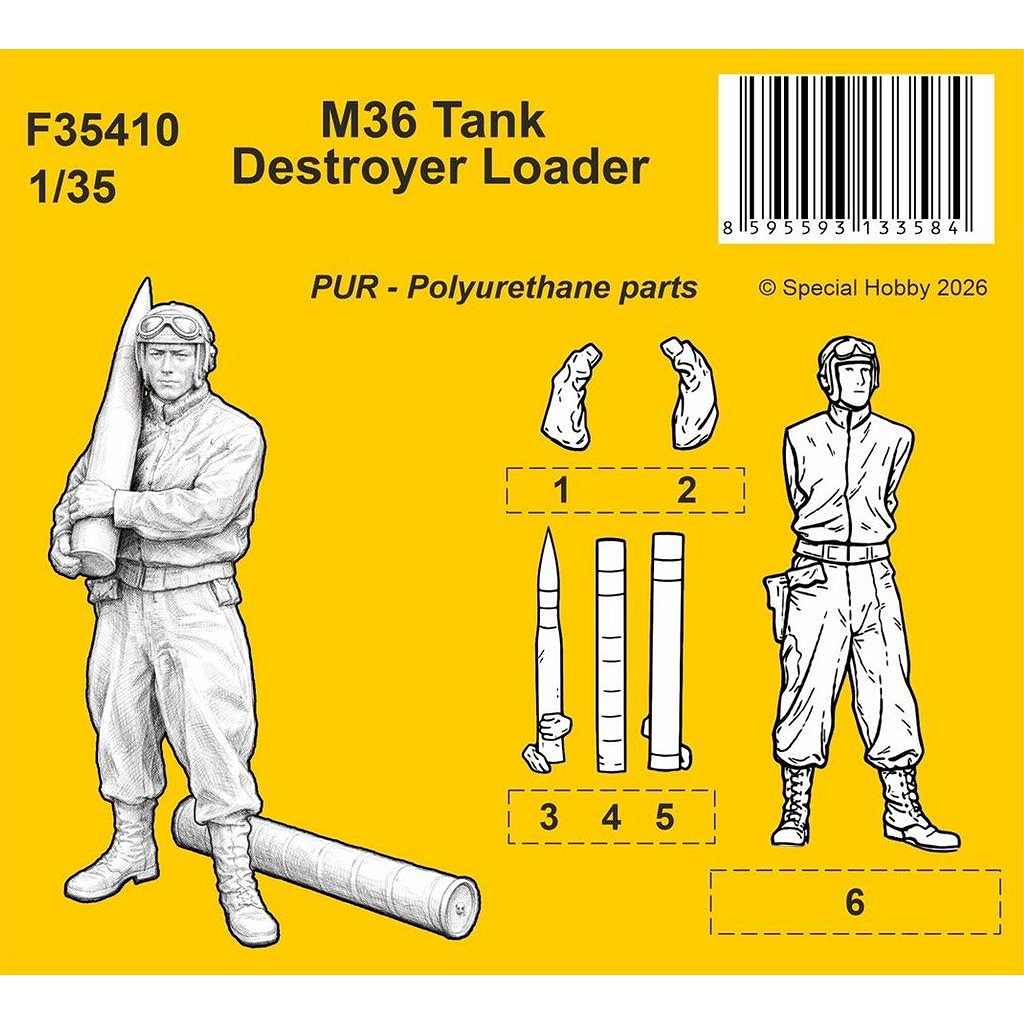 �ڿ����ʡ�F35410 1/35 M36 ���㥯���� ������� ��Ŷ�� w/90mmˤ��