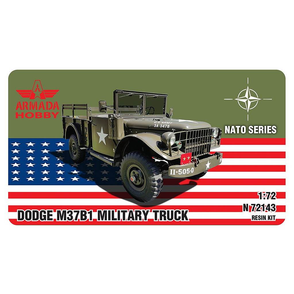 M72143 1/72 ����ꥫ ���å� M37B1 3/4�ȥ�¿��Ū���ѥȥ�å�