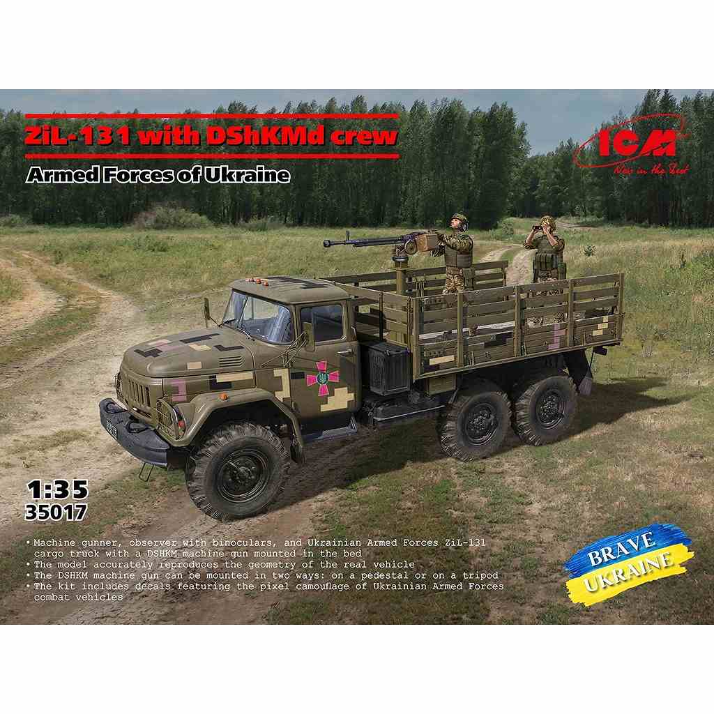 35017 �����饤�ʷ� ZiL-131w/ DShKMd ���롼