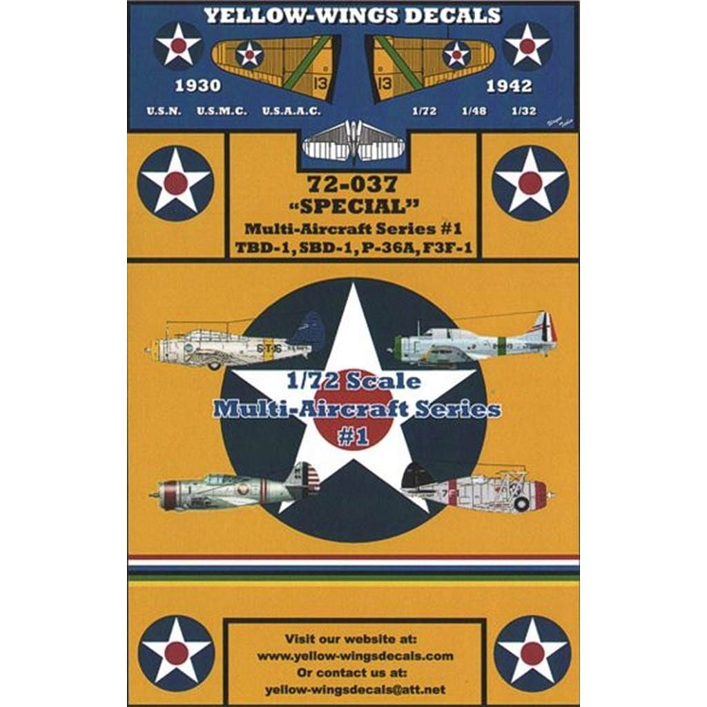 �ں����١�72037 TBD-2/SBD-1/P-36A/F3F-1