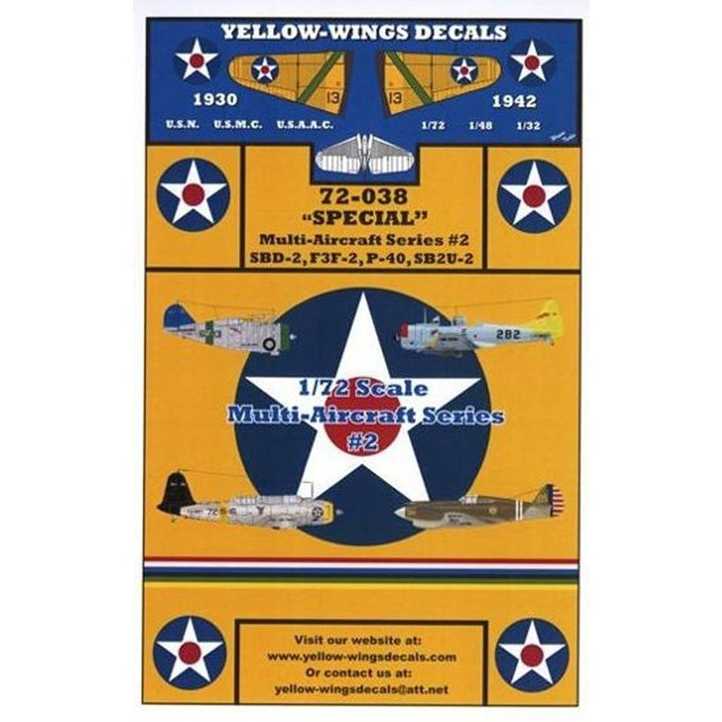 �ں����١�72038 SBD-2/F3F-2/P-40/SB2U-2