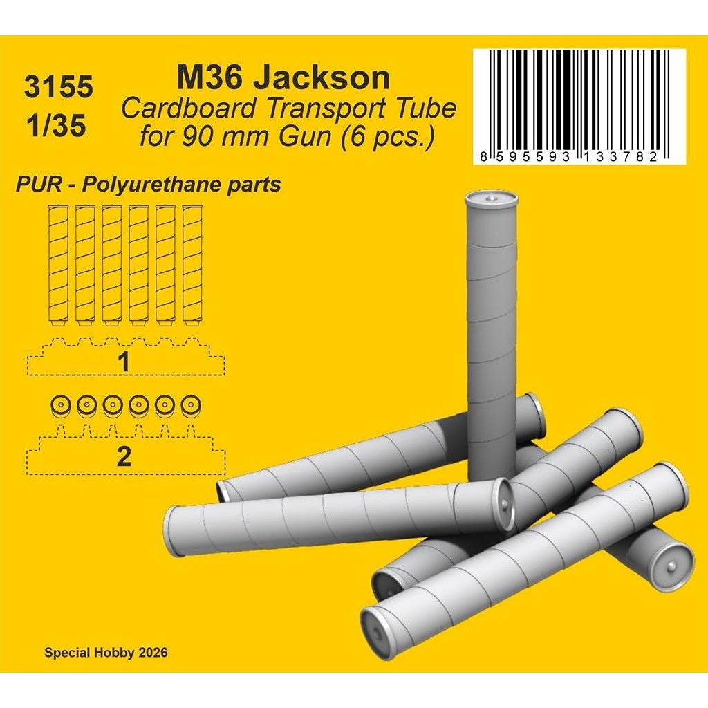 �ڿ����ʡ�3155 1/35 M36 ���㥯���� 90mmˤ��������Ǽ������ (6��) (���ߥ���)