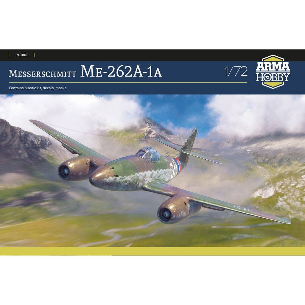 70083 1/72 メッサーシュミット Me262A-1a | アルマホビー ARMA HOBBY