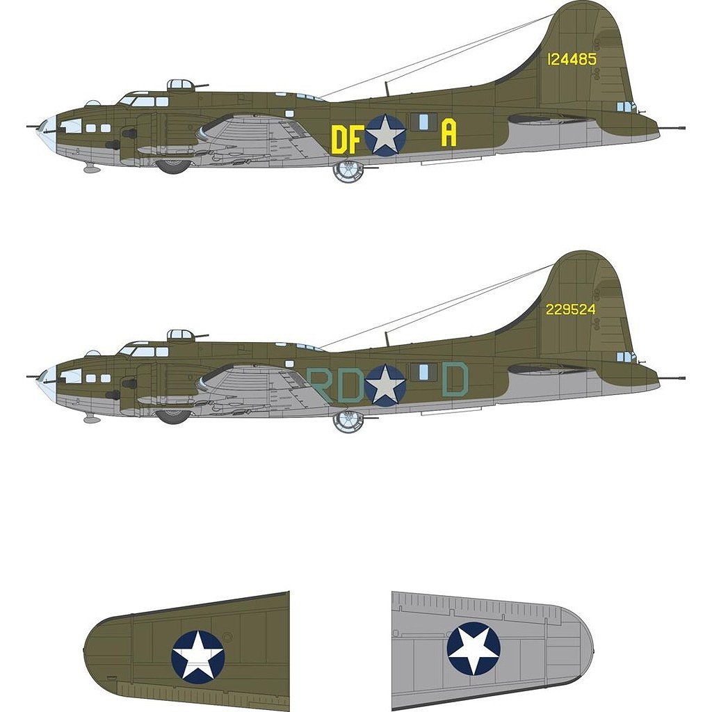 �ڿ����ʡ�EX1170 1/48 B-17F ���ҥޡ��� & �����ɥ쥿�������ޥ���������(��٥���)