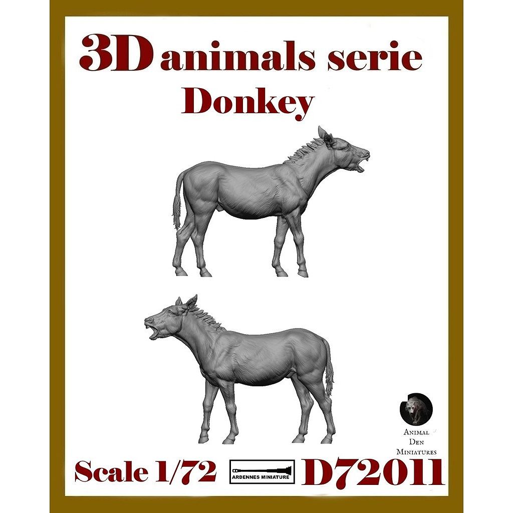 �ڿ����ʡ�D72011 1/72 ������ޥ��������꡼ 3Dưʪ���꡼�� ����(2����)