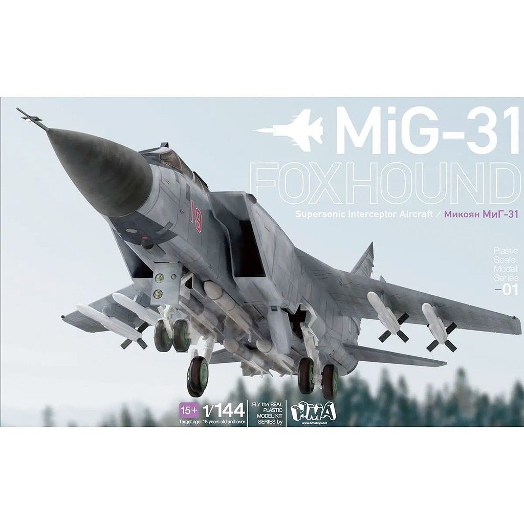 �ں����١�01 1/144 MiG-31 �ե��å����ϥ���� �ץ��ǥ륭�å�