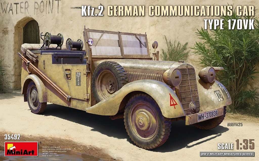 �ڿ����ʡ�35492 1/35 Kfz.2 �ɥ��ķ��̿��� 170VK��