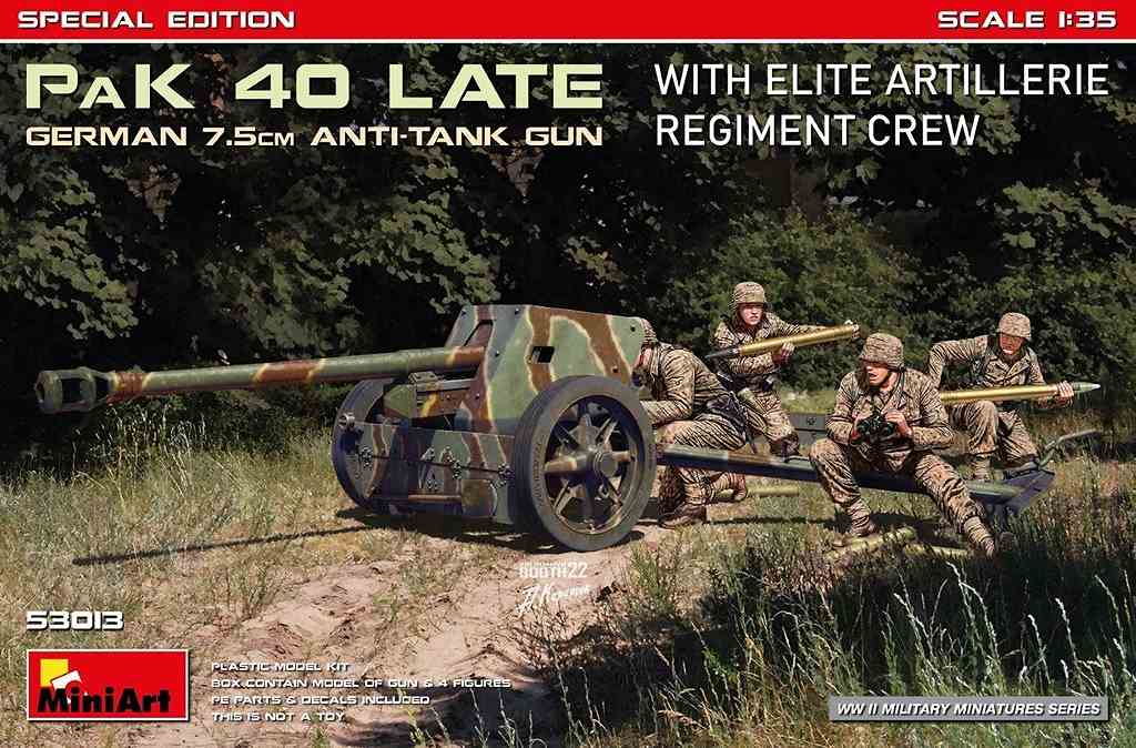 �ڿ����ʡ�53013 1/35 �ɥ��ķ� 7.5cm PaK 40 ����� w/���꡼��ˤʼϢ���� ������