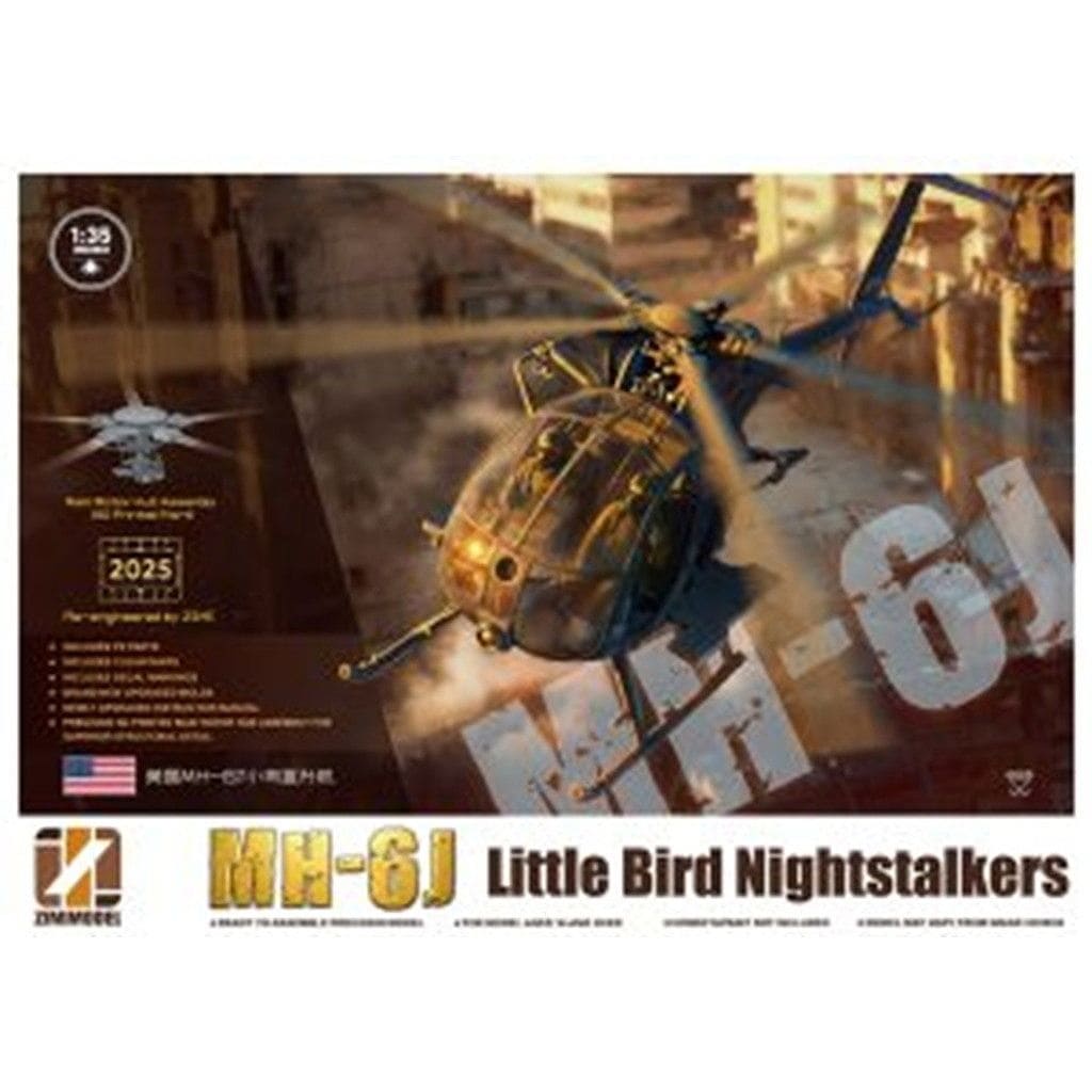 新製品】ZM50002 MH-6J リトルバード ナイトストーカーズ | ジミモデル