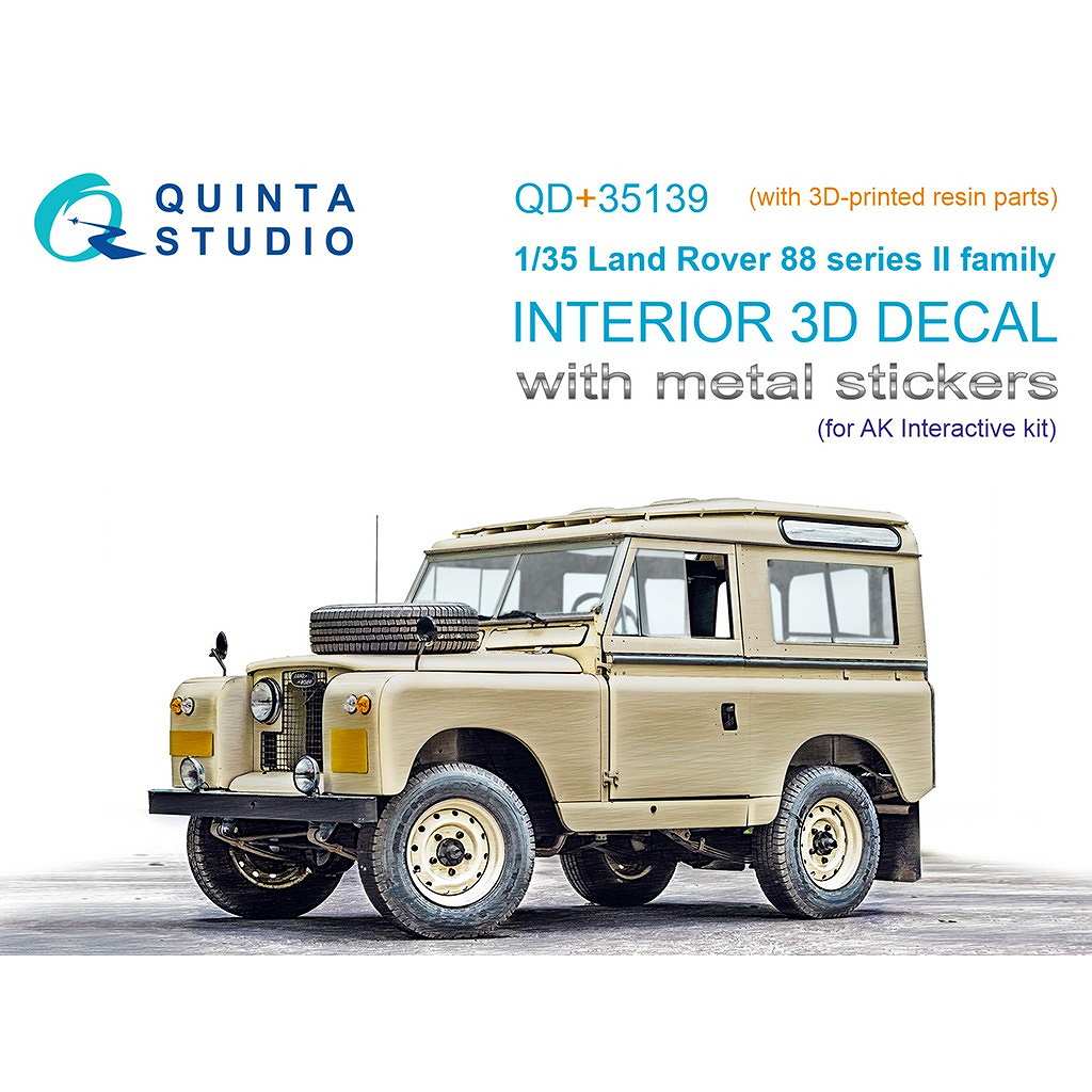 �ڿ����ʡ�QD+35139 1/35 ���ɥ����С� 88 ���꡼��II �������顼3D�ǥ�����(AK���󥿥饯�ƥ�����) (3D�ץ������ѡ�����)