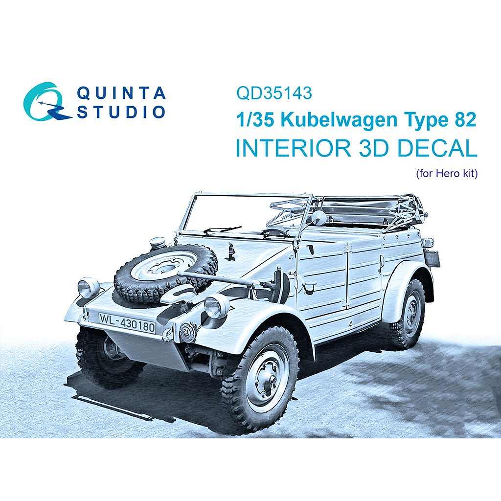 �ڿ����ʡ�QD35143 1/35 ���塼�٥����� ������82 �������顼3D�ǥ�����(�ҡ������ۥӡ����å���)