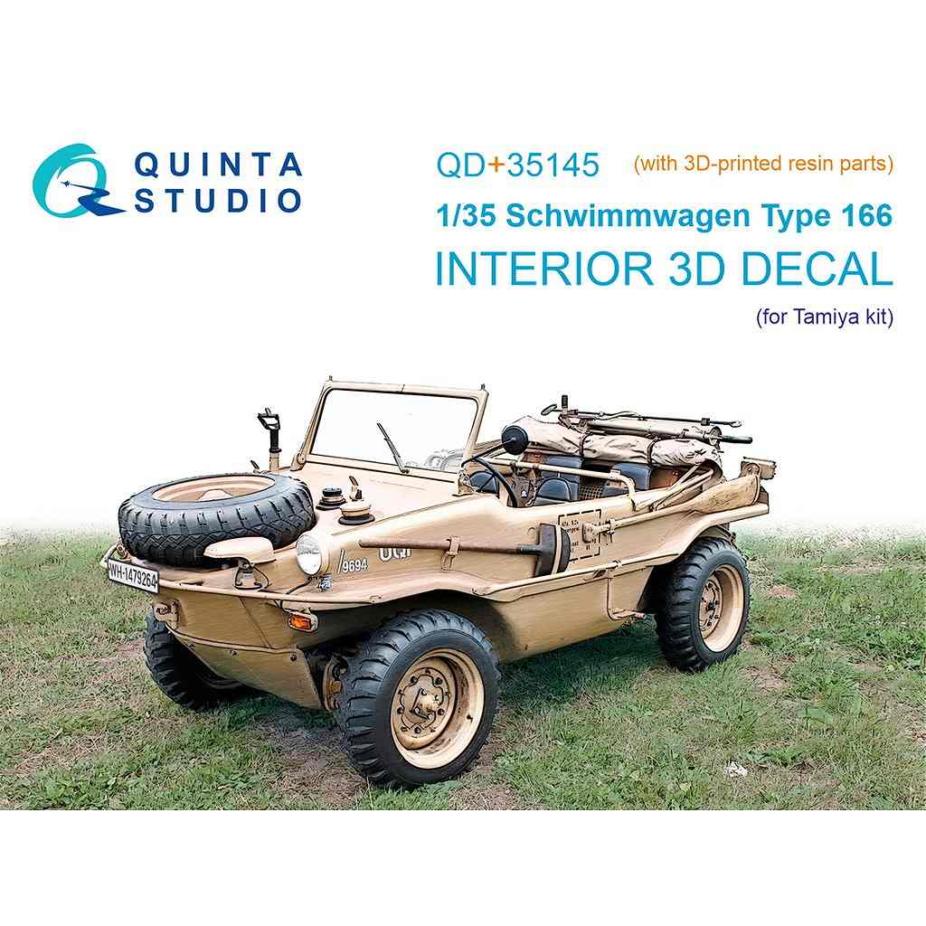 �ڿ����ʡ�QD+35145 1/35 ����ӥ����� ������166 �������顼3D�ǥ�����(���ߥ���) (3D�ץ������ѡ�����)