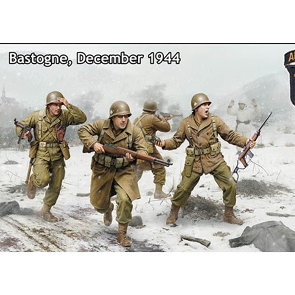 新製品】35253 米 第101空挺師団兵士4体 バストーニュ1944年12月