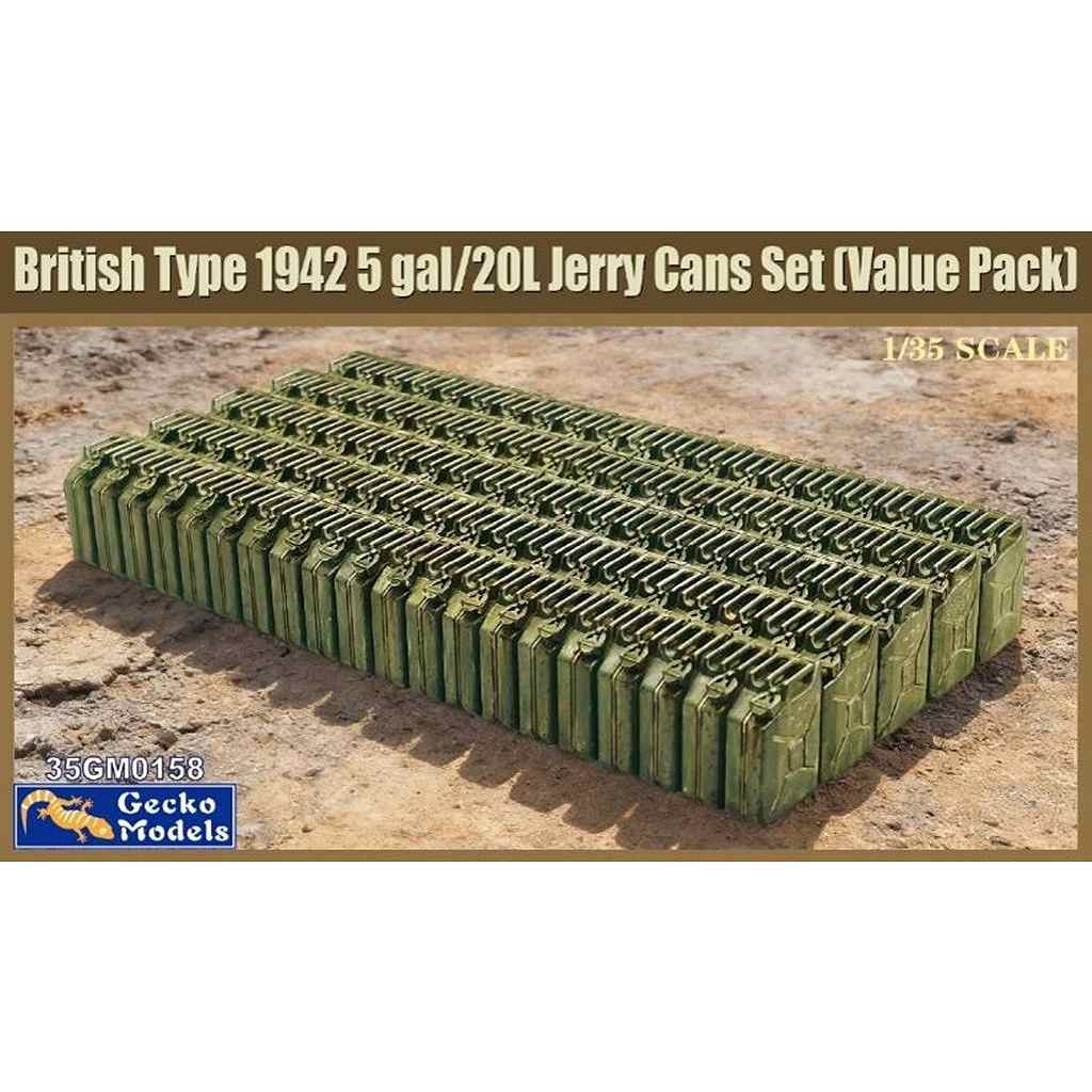 新製品】35GM0158 1/35 WW.II 英軍 1942年 5ガロン/ 20リットル ジェリ