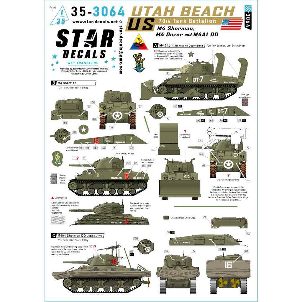 �ڿ����ʡ�35-3064 1/35 WWII ����ꥫ �楿�ӡ�����70��������M4���㡼�ޥ���� M4/M4�ɡ�����/M4A1 DD