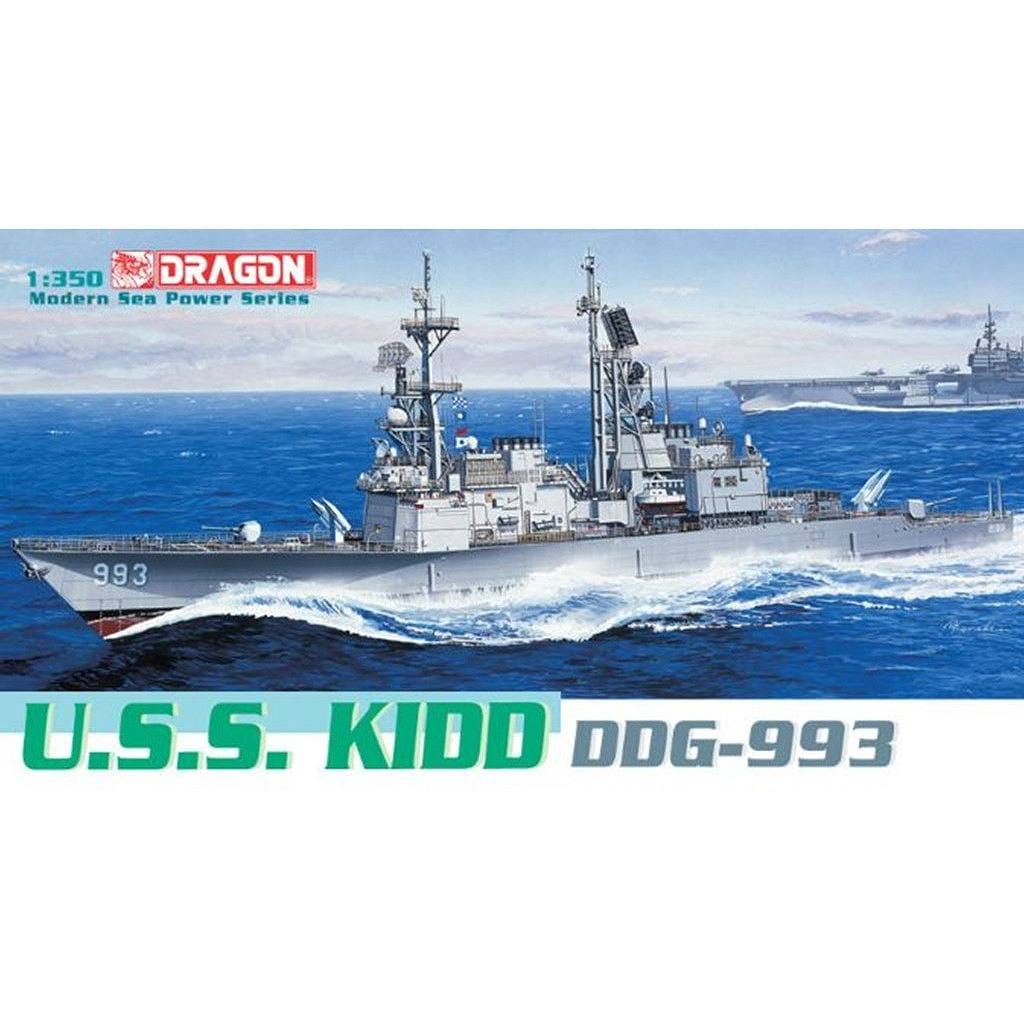 完成品 1/350 アメリカ海軍 DDG-94 ニッツェ 再入荷】1014 米海軍 駆逐艦 DDG-993 キッド | ドラゴン DRAGON | 艦船