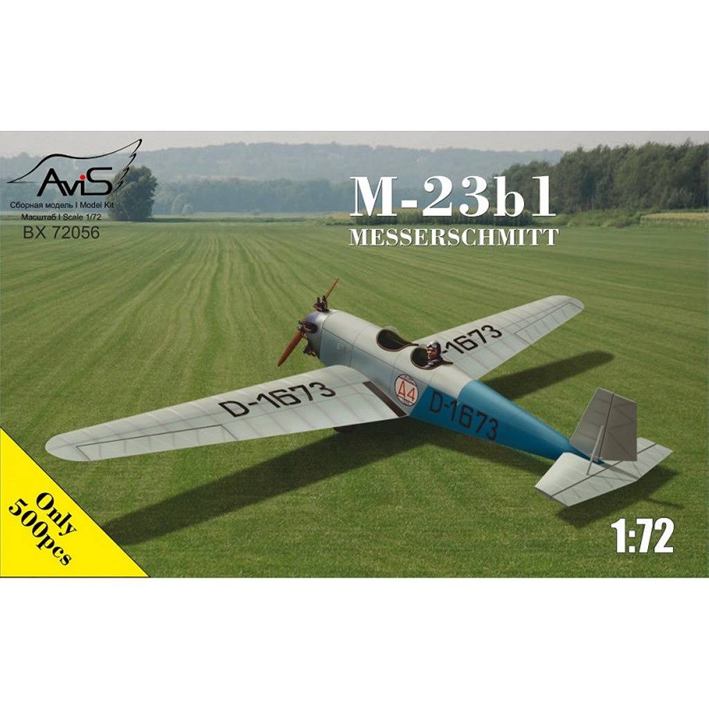 新製品】BX72056 1/72 メッサーシュミット M.23b1 複座スポーツ機