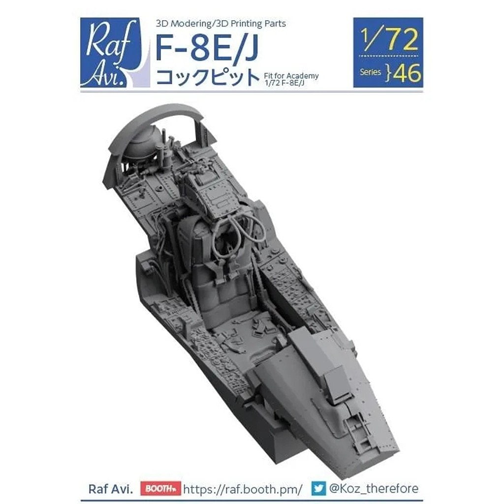 �ڿ����ʡ�Raf Avi.7246 1/72 F-8E/J ���륻������ �����ԥå� �ʥ����ǥߡ��ѡ�