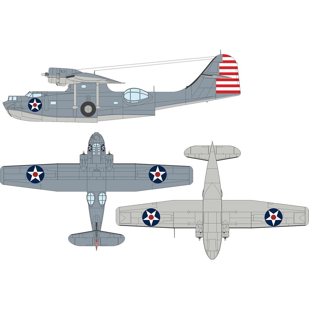EX1184 1/48 ���󥽥�ǡ��ƥå� PBY-5A ������� ���ҥޡ��������ޥ���������(-1942ǯ��) (��٥�/���ǥ奢�����)