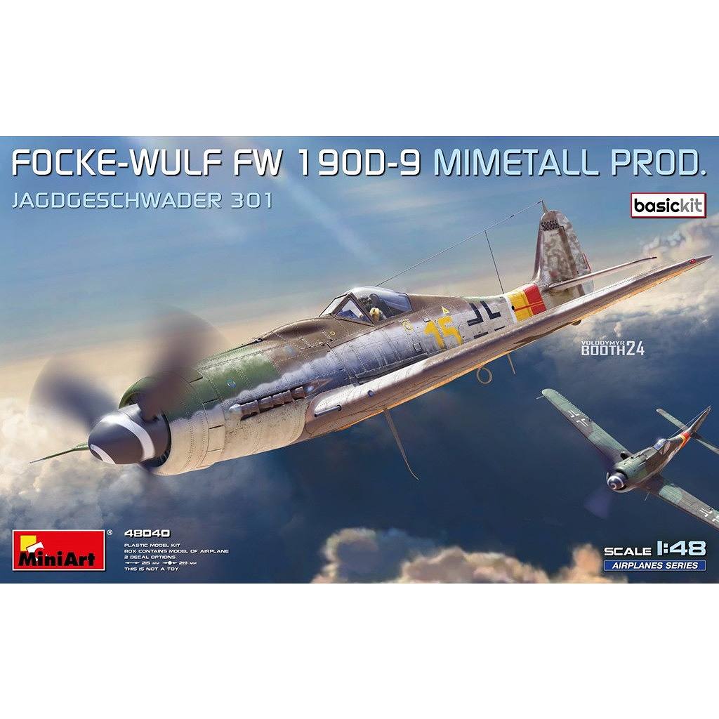48040 1/48 �ե��å������ Fw190D-9 �ߥ᥿������ �١����å����å� ��301��Ʈ�Ҷ���