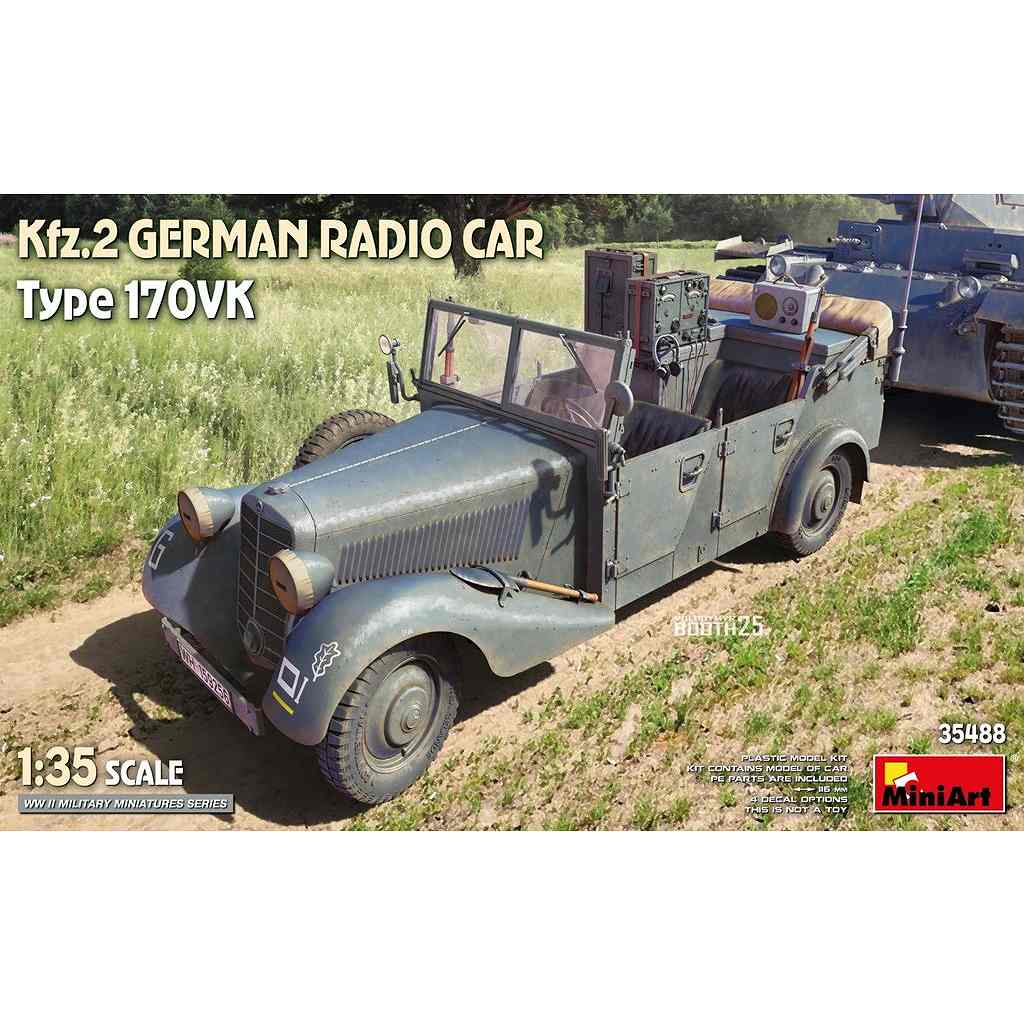 �ڿ����ʡ�35488 1/35 �ɥ��� Kfz.2 ̵���� 170VK��