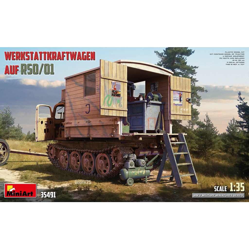 劇レア 極上 米軍実物 放出品 IOTVフルセット Lサイズ 新製品】35491 1/35 RSO/01 作業用車両 | ミニアート MiniArt | AFV,第