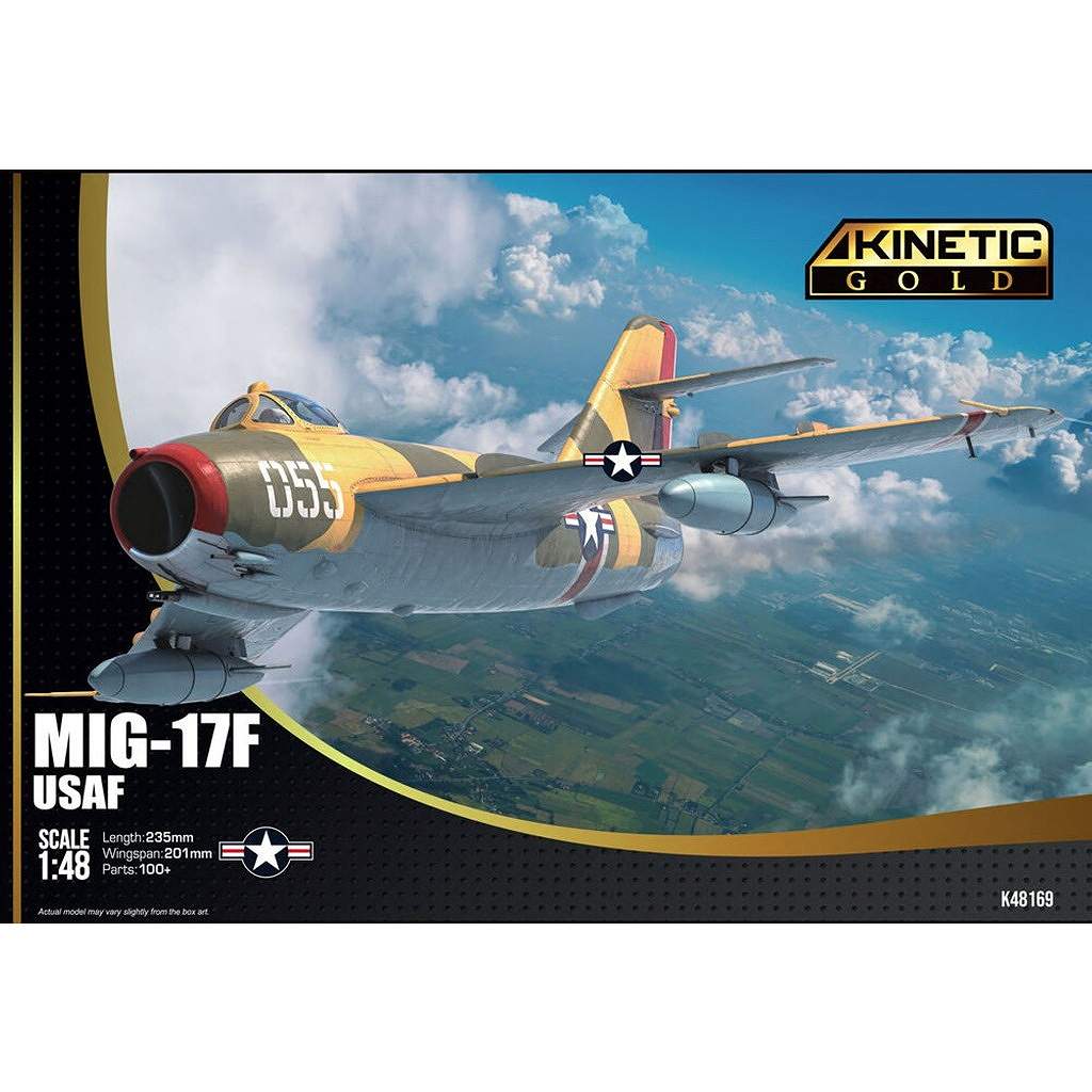 新製品】K48169 1/48 アメリカ空軍 ミグ MiG-17F フレスコ