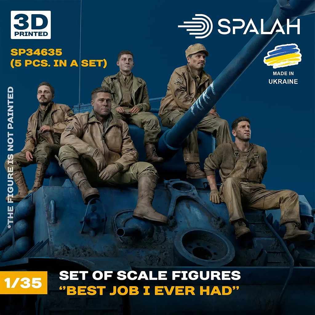 �ڿ����ʡ�SP34635 1/35 WW.2 �Ʒ� M4���㡼�ޥ� ���롼���å�(5����)