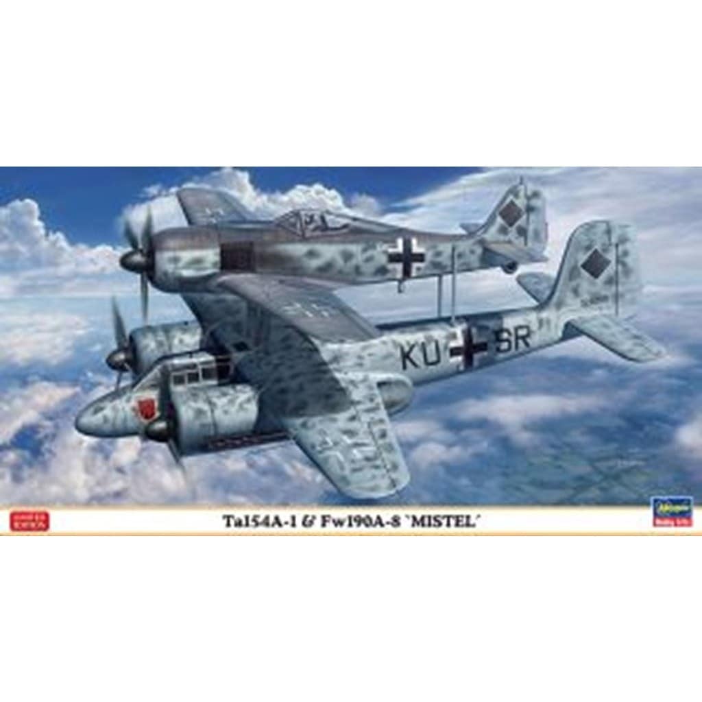 �ڿ����ʡ�02537 Ta154A-1 & Fw190A-8 �ȥߥ��ƥ��