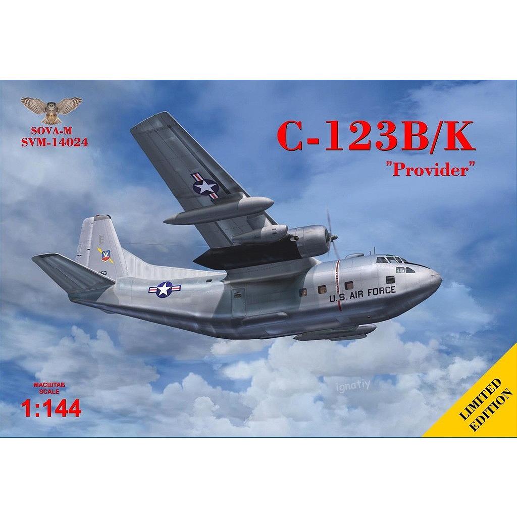 �ڿ����ʡ�SVM-14024 1/144 �ե������㥤��� C-123B/K �ץ��Х�����